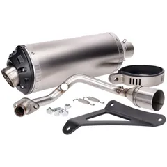 Auspuff Power1 Aluminium für Vespa Primavera, Sprint, Zip 4T 50 Euro4 18- 49115