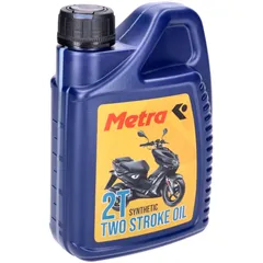 engine oil / motor oil Metra semi-synthetic 2-stroke 1 Liter 49256