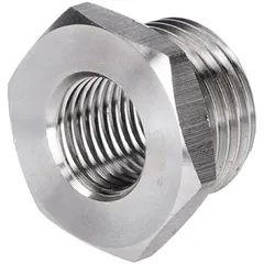 lambda sensor reduction adapter M18 / M12 stainless steel for Vespa GTS, GTV 125-300cc Euro5 49339