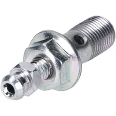 Hohlschraube für Bremsleitung mit integriertem Entlüftungsnippel M10x1 49494