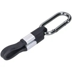 Ladekabel Schlüsselanhänger 10cm USB auf Lightning Stecker 49529