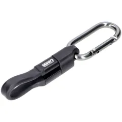 Ladekabel Schlüsselanhänger 10cm USB-A auf Micro-USB 49531
