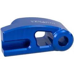 spacer Venandi CNC, rear brake plate stopper, blue for Simson 49698