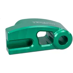spacer Venandi CNC, rear brake plate stopper, green for Simson 49700