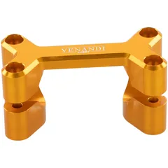 handlebar mount Venandi Dogbone CNC golden for Simson S50, S51 49708