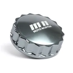 Tankdeckel Moto Nostra CNC grau für Vespa GTS 125, Vespa GTS 150 , Vespa GTS 250 , Vespa GTS 300, Vespa GTS HPE 300, Vespa GTS S
