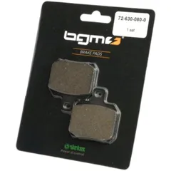 Bremsbeläge BGM 50,8x53,9mm BENELLI 666 125ccm 1998 (h), CPI X-Large 125ccm 2003 (vh), X-Large 150ccm 2003 (vh), X-Large 250ccm