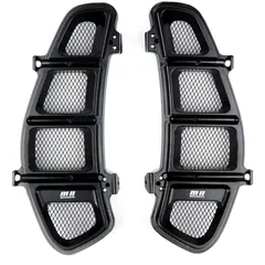 Gepäckfachgitter, Lüftungsgitter Set Moto Nostra schwarz glänzend für Vespa GT 250, GT L 125, 200, GTS 125, 150 49797