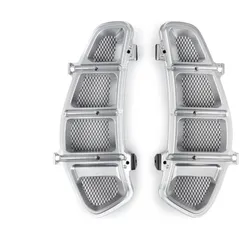Gepäckfachgitter Lüftungsgitter Set Moto Nostra CNC, silbern Vespa GT 250 (ZAPM45102), Vespa GT L 125 (ZAPM31100, ZAPM31101), Ve