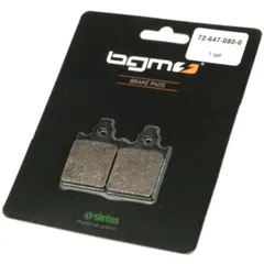 Bremsbeläge BGM 31,8x51,2mm Grimeca Vespa PX Disc (1998-2010), LML Star, Stella, Grimeca Classic/NT, SKR125, SKR150 1993-1997 (v