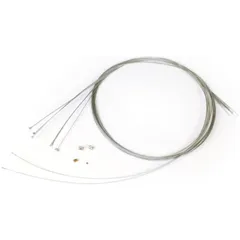 Inner cable set, universal -BGM ORIGINAL Vespa, Lambretta- 2x Ø=1,9mm x 2100mm (pear shape nipple, used as clutch/front brake ca