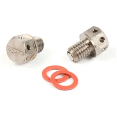 Ölablassschrauben-Set M8 x 8mm BGM PRO mit Neodym Magnet Vespa PX, T5 125cc, Cosa, Rally180 (VSD1T), Rally200 (VSE1T), Sprint150