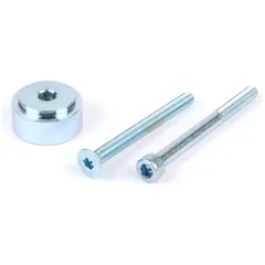 Mounting kit for mirror at handlebar ends -MOTO NOSTRA, Ø=28mm (for HD-Corse mirror)- Vespa GT 125-200, GTL 125-200, GTS125-300,