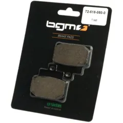 Bremsbeläge BGM 54x50,7mm APRILIA Leonardo 125ccm 4-Takt 1999 (h), Leonardo 4-Takt 150ccm 1999 (vh), Scarabeo 4-Takt 100ccm 2004