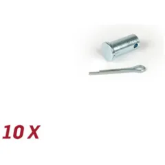 Clevis pin Ø=5.4x11mm + splint, rear brake -BGM ORIGINAL- Vespa V50, 50N, PV125, ET3, PK S, PK XL1, PK XL2, ETS, VNA, VNB, VBA,