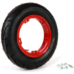Komplettrad (Reifen fahrbereit auf Felge montiert) BGM Sport, schlauchlos, Vespa Largeframe PX, Sprint, Rally, GT, GTR, TS, T4,