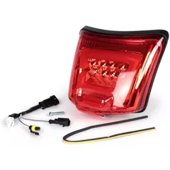 Tail light incl. frame -MOTO NOSTRA, LED 'Boulder' - 50159 for Vespa