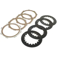 Clutch friction plate set incl. steel plates -BGM PRO SPORT Alu- type Honda CR80 suitable for standard clutch basket of type Ves