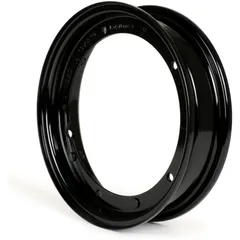 Felge BGM Original 2.10-10 Zoll Stahl V2.0, Deluxe Schwarz für Vespa Smallframe V50, 50N, Special, PV, ET3, PK50-125, Largeframe