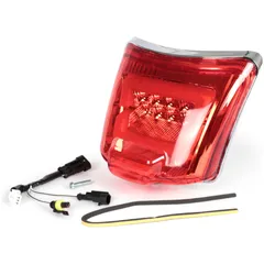 Tail light incl. frame -MOTO NOSTRA, LED 'Boulder' - 50180 for Vespa