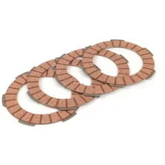 Clutch friction plate set -BGM PRO Superstrong Racing Red Vespa Smallframe V50, V90, SS50, SS90, PV125, ET3, PK50, PK80, PK50 S,