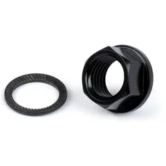Clutch nut M12 x 1.50 collar Ø=18.6mm h=9mm WS=15 -BGM PRO- (can be used as castle nut for Vespa PX, Rally180 (VSD1T), Rally200