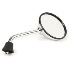 Mirror -MOTO NOSTRA Shorty, chrome, lhs, rhs- Vespa GTS 125 i.E. Super (2014-2016, facelift) (ZAPM4530), Piaggio LX50 2T 2009-20