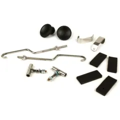 Reparatur-Set Gepäckträger klappbar vorne Moto Nostra Vespa Smallframe V50, PV125, ET3, Vespa Largeframe Rally180, Rally200, Spr