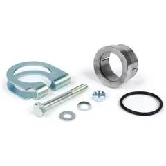 Auspuffflansch mit O-Ring, mit Klemmung BGM PRO Ø=37mm, Vespa PX80, PX125, PX150, TS, Sprint, Sprint Veloce, GT, GTR, Super, GL,