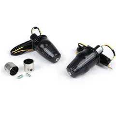 Blinker Nachrüst Set für Lenkerendenblinker Moto Nostra LED , mit E-Kennzeichnung, 12 Volt Vespa Smallframe PK S/XL/XL2/HP, Larg