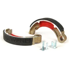 Bremsbacken BGM PRO Ø=127x20 mm für Bremstrommel BGM5310 Vespa 8" hinten, 2 Aufnahmen, Vespa VNB4T bis VNB6T (h), VBB2T (h) auch