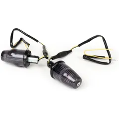 Blinker Set Moto Nostra Lenkerblinker LED (E-Prüfzeichen), 12 Volt Vespa V50, 50SS, 50SR, 50 Sprinter, 90SS, 90 Racer, PV125, ET