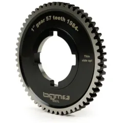 1st gear cog -BGM PRO, type EFL- Vespa PX200 (1984-), Cosa200 - long 1st gear cog for PX125-150 (1984-), T5 125cc, Cosa125-150,