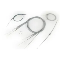 Cable set -BGM ORIGINAL, PE inner liner- Vespa Rally180 (VSD1T), Rally200 (VSE1T), Sprint150 (VLB1T), GT125 (VNL2T), GTR (VNL2T)