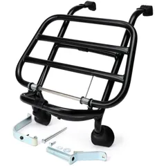 Gepäckträger vorne Moto Nostra klappbar mattschwarz für Vespa GT, GTS Super, GT60, HPE, Supertech, Super Sport, Sei Giorni 50470