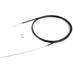 Zug universal BGM Original Ø=1.9mm x 2500mm, Hülle= 2200mm, Nippel Ø=8.0mm x 8mm, Innenhülle PE, schwarz verwendet als Kupplungs