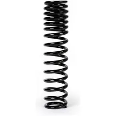 Rear shock absorber spring, soft, black -BGM PRO R12 COMPETITION, 365mm- Vespa Primavera 125, Vespa Primavera 150, Vespa Sprint