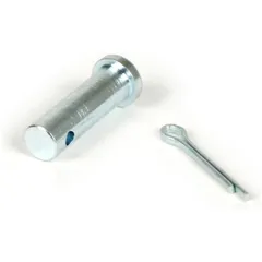 Clevis pin Ø=5.4x11mm with splint, brake pedal -BGM ORIGINAL- Vespa VNA, VNB, VBA, VBB, Super, GL, GT, GTR, TS, Sprint, GS, SS,
