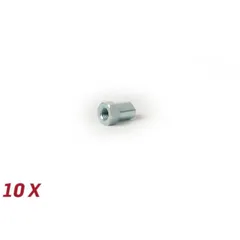 Rändelmutter Bremszug BGM Original M6 x 1,0mm, SW10 Bremszug vorne Vespa PK, Bremszug hinten Vespa T5 125ccm, Umrüstung Vespa PX