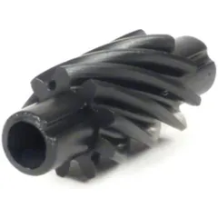 Speedo drive -BGM ORIGINAL- Vespa 9 teeth, l= 31mm, 2,7mm square, black (used for Vespa V50, 50N, 50L, 50R (V5A1T, 9 inch tyres)