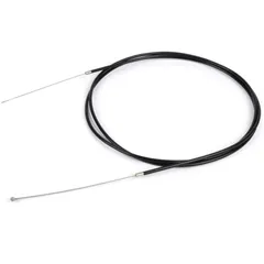 Universal cable -BGM ORIGINAL, Ø=1.6mm x 2500mm, hose= 2200mm, fitting Ø=5.5mm x 7.5mm, PE inner liner, black- used as gear chan