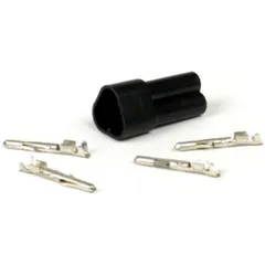 Stecker für Kabelbaum BGM PRO, 3 Steckkontakte Vespa, Piaggio, Gilera Buchse z.B. für Tankgeber Vespa PX (mit Blechverschluß) 50
