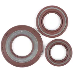 Oil seal set engine -BGM PRO, FKM/Viton® (E10/etahnol resistant)- Vespa Largeframe Vespa Rally200 (VSE1T -33996, Femsatronic) 50