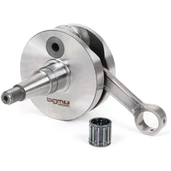 Crankshaft -BGM Pro RACING (for reed valve intake) full circle web, 54mm stroke, 105mm conrod- Vespa PK125 XL2, PK125 ETS (Ø=24m