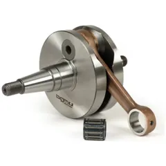 Crankshaft -BGM Pro RACING (for reed intake) full circle web, 51mm stroke, 97mm conrod- Vespa PK125 XL2, PK125 ETS (Ø=24mm cone)