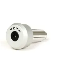 Mounting set for handlebar end mirror -BGM PRO- Vespa GT, GTS, GTL, GTV 125-300 + universal clamp for tube handlebar - silver 50