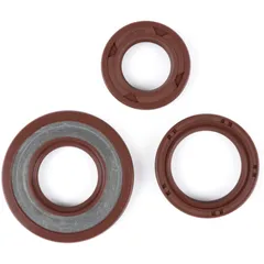 Oil seal set engine -BGM PRO, FKM/Viton® (E10/etahnol resistant)- Vespa Smallframe 19mm - V50, PV125, ET3, PK50, PK80, PK125 S 5