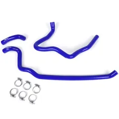 Kühlerschlauch-Set BGM PRO Silikon 180°C Vespa GT 125-200, Vespa GTL 125-200, Vespa GTS 125-300, Vespa GTV 125-250 blau 50829