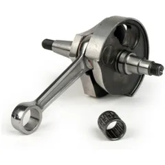 Crankshaft -BGM PRO Racing (rotary valve), 51mm stroke, 97mm conrod- conversion Vespa PK50 XL/XL2 to 125cc (Ø=20mm cone) 50841