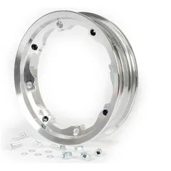 Felge BGM PRO, schlauchlos, 2.10-10 Zoll Aluminium Lambretta LI Serie 1-3, LI S, SX, TV Serie 2-3 Aluminium poliert 50872
